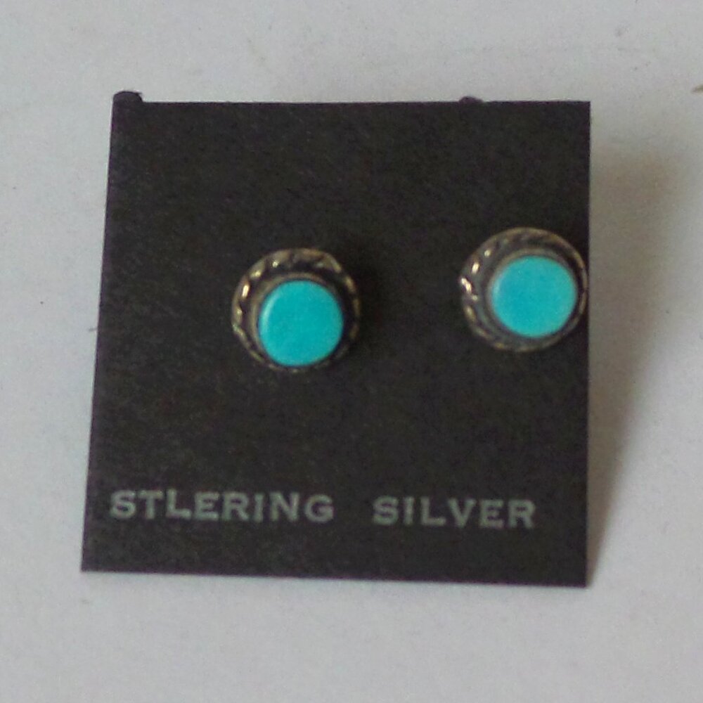 sterling silver turquoise earrings